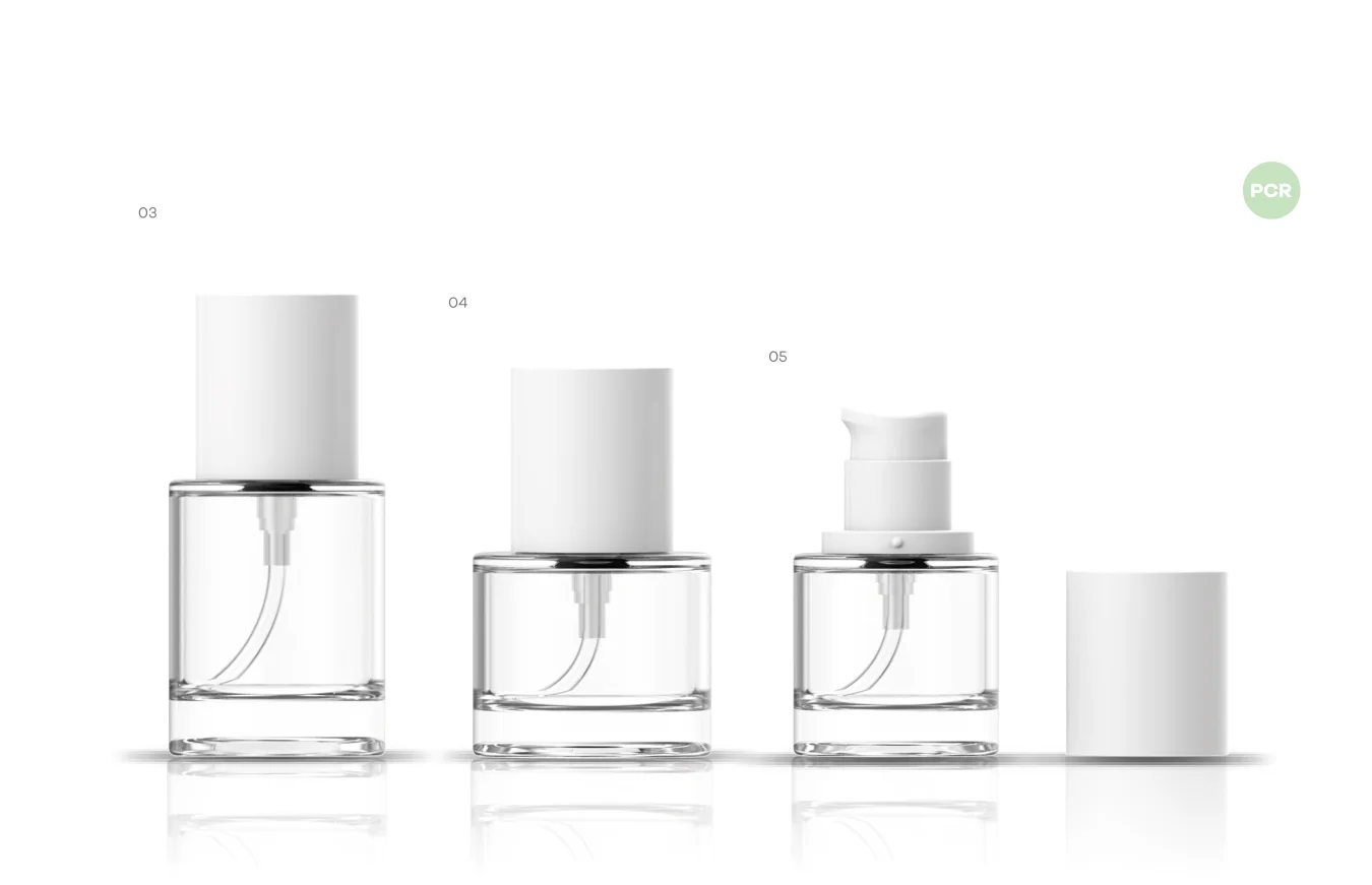 Glass Pump bottles 03-05
