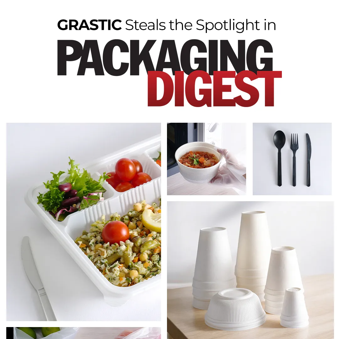 GRASTIC Spotlighted in Packaging Digest!